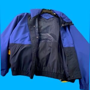 Eddie Bauer Royal Blue Ski Jacket with Color Blocking